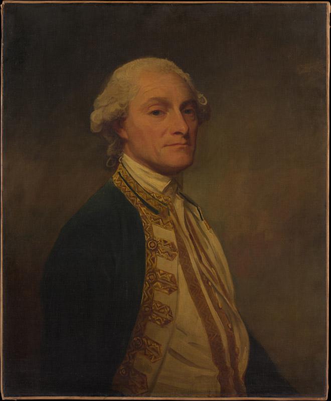 George Romney--Admiral Sir Chaloner Ogle (1726-1816)