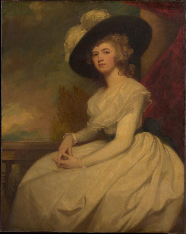 George Romney--Mrs. Bryan Cooke (Frances Puleston, 1765-1818)