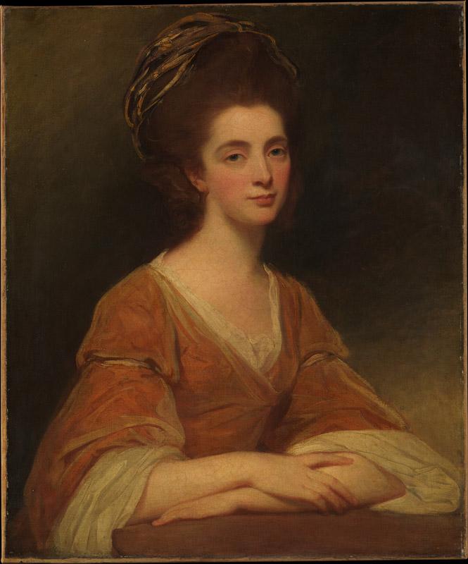 George Romney--Mrs. Charles Frederick (Martha Rigden, died 1794)