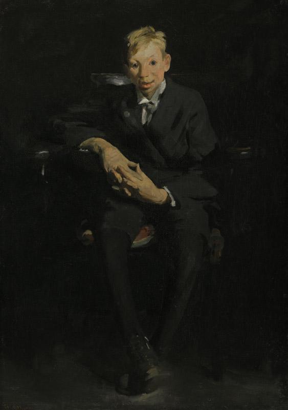 George Wesley Bellows - Frankie, the Organ Boy, 1907