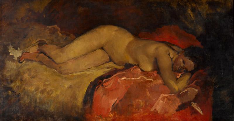 George Hendrik Breitner - Reclining nude