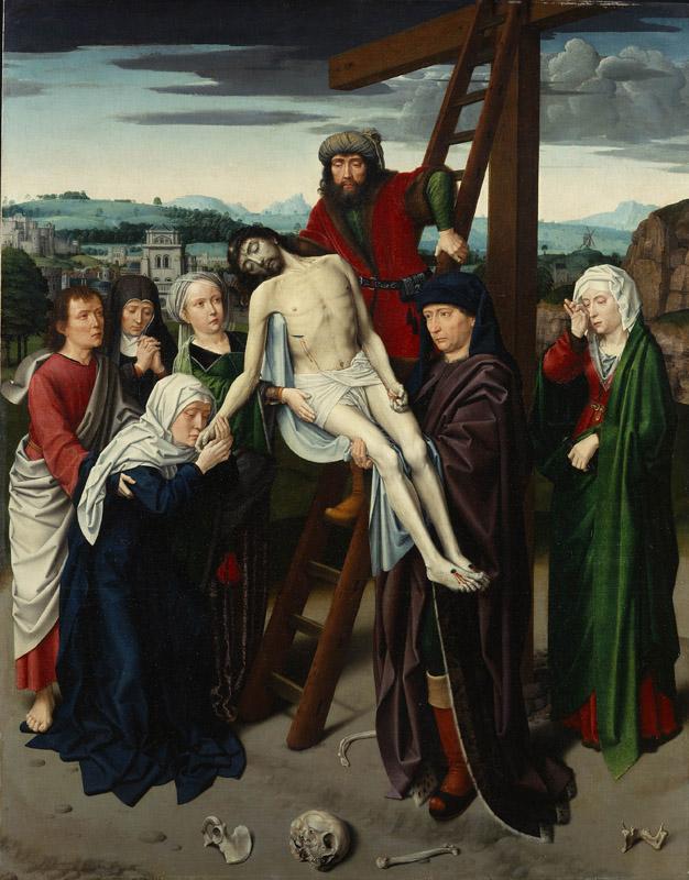 Gerard David - The Deposition, c. 1495-1500