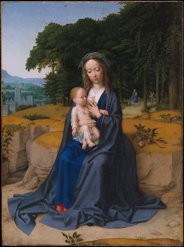 Gerard David--The Rest on the Flight into Egypt