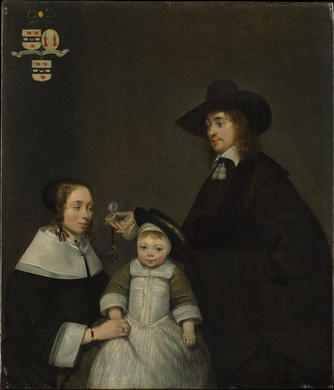 Gerard ter Borch--The Van Moerkerken Family