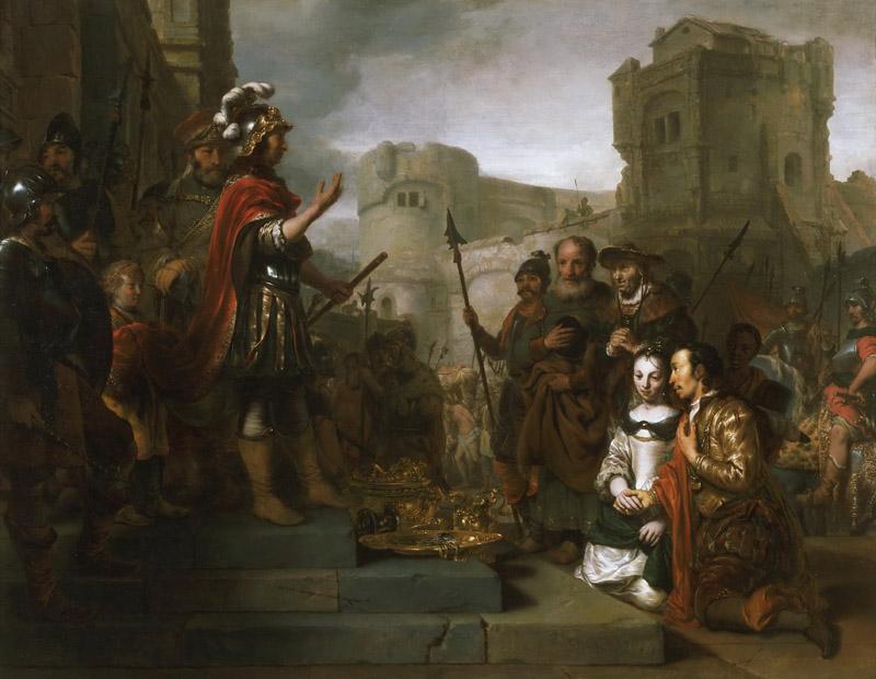 Gerbrand van den Eeckhout, Dutch (active Amsterdam), 1621-1674 -- The Continence of Scipio