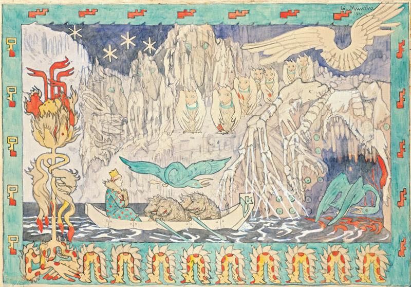 Gerhard Munthe - In the Giant Lair