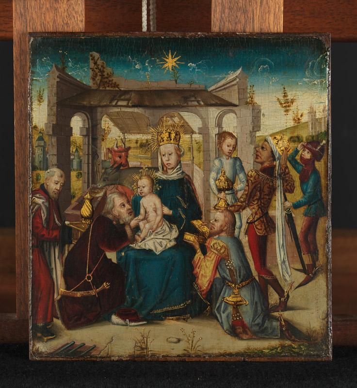 German, possibly Cologne--Adoration of the Magi