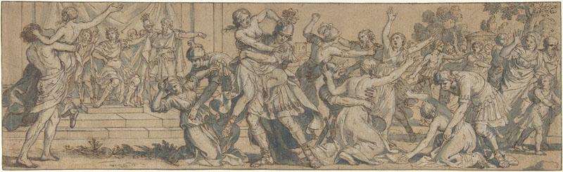 Giacinto Gimignani--The Rape of the Sabines
