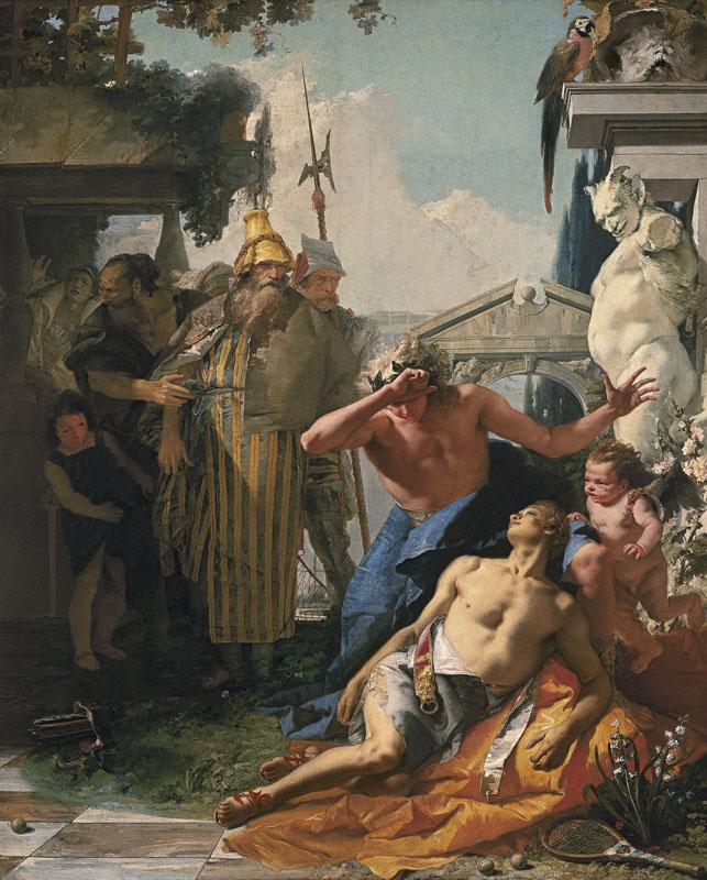 Giambattista Tiepolo - The Death of Hyacinthus, 1752-53