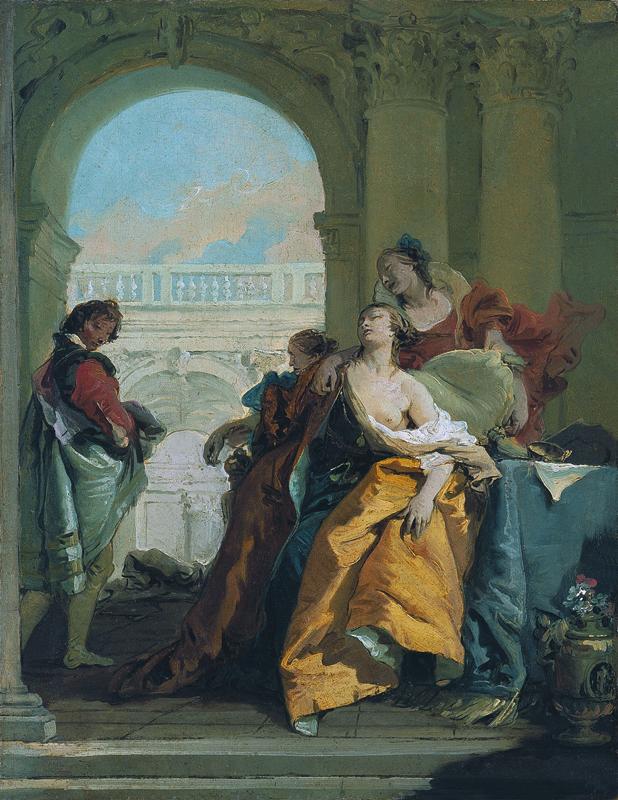 Giambattista Tiepolo - The Death of Sophonisba, 1760