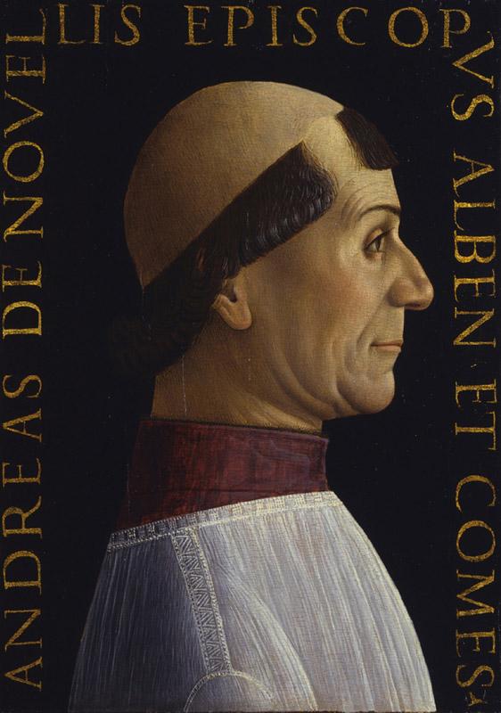 Gian Giacomo de Alladio, known as Macrino D Alba - Portrait of Andrea Novelli, c. 1495-96