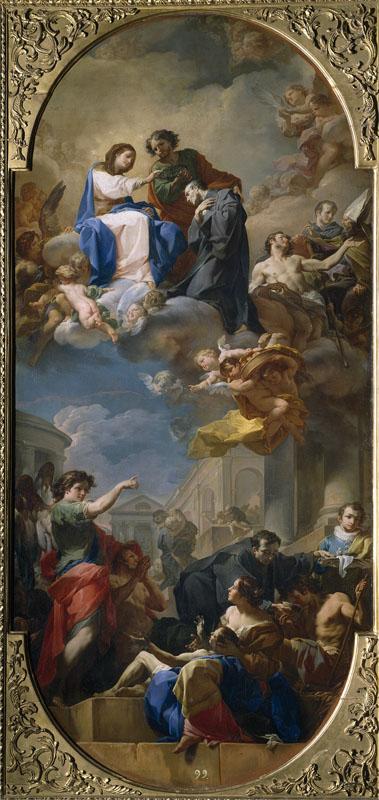 Giaquinto, Corrado-Triunfo de San Juan de Dios-213 cm x 98 cm