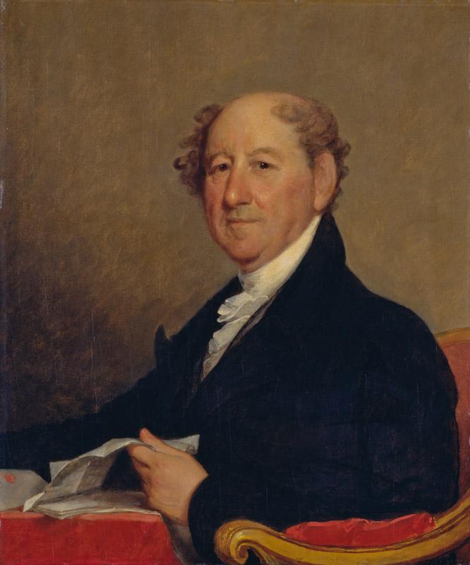Gilbert Stuart - Portrait of Rufus King (1819-1820)