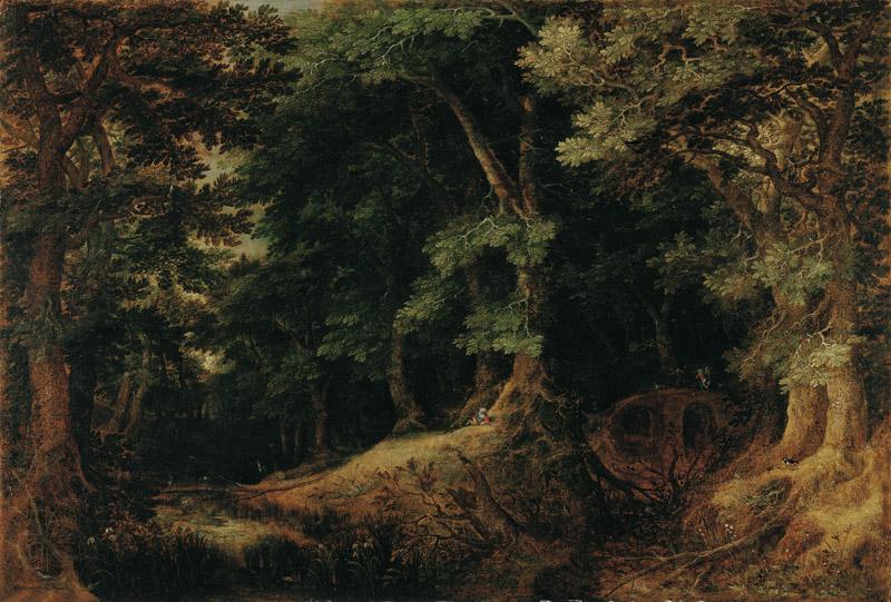 Gillis van Coninxloo - Forest Landscape, 1598
