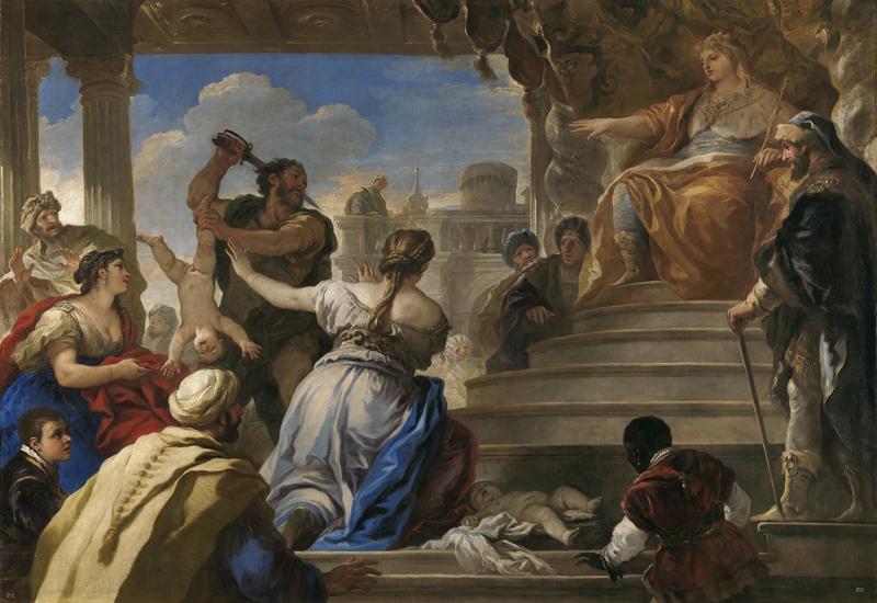 Giordano, Luca - El juicio de Salomon, 1694-95