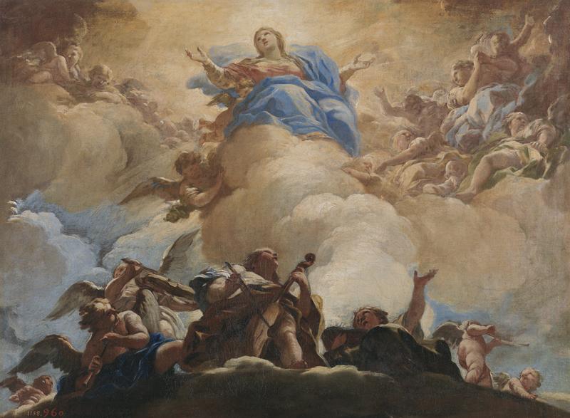 Giordano, Luca - La Asuncion de la Virgen, Ca. 1700