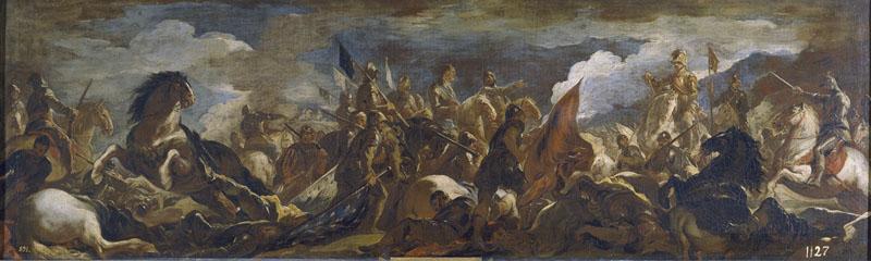 Giordano, Luca-Prision del condestable de Montmorency, en la Batalla de San Quintin