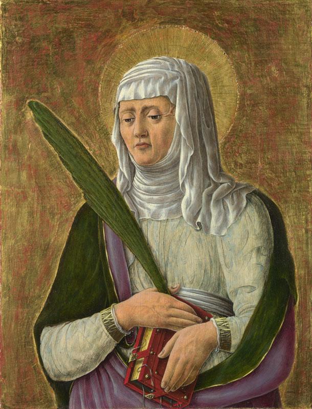 Giorgio Schiavone - A Female Saint