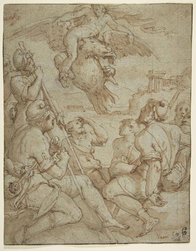 Giorgio Vasari--The Abduction of Ganymede