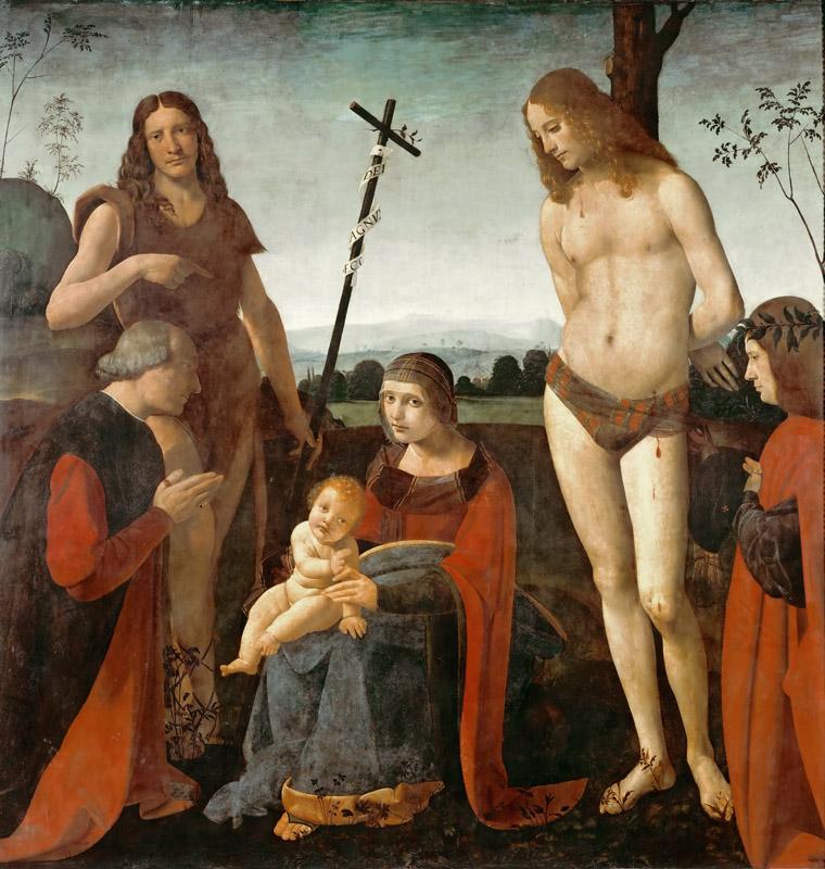 Giovanni Antonio Boltraffio -- Casio Madonna Altarpiece