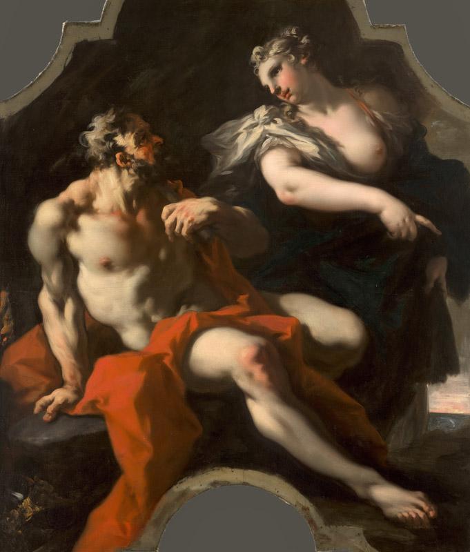 Giovanni Antonio Pellegrini - Mythological or Allegorical Representation