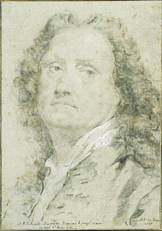 Giovanni Battista Piazzetta (1682-1754)-Self-Portrait, 1735