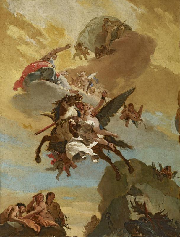 Giovanni Battista Tiepolo - Perseus and Andromeda, 1730