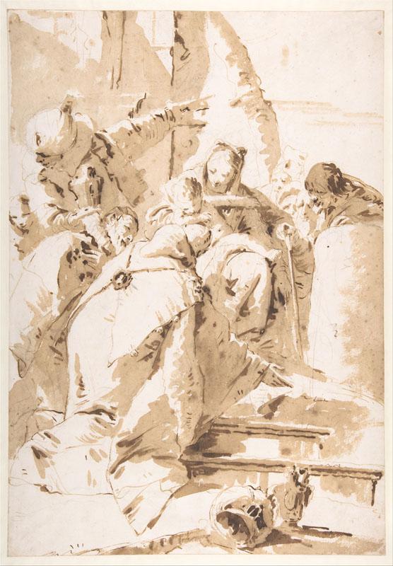 Giovanni Battista Tiepolo--Adoration of the Magi