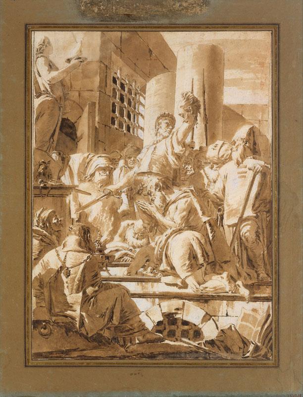 Giovanni Battista Tiepolo--Beheading of Two Male Saints