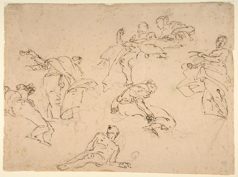 Giovanni Battista Tiepolo--Figure Studies