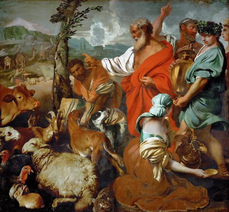 Giovanni Benedetto Castiglione (1609-1664) -- Noah and the Animals