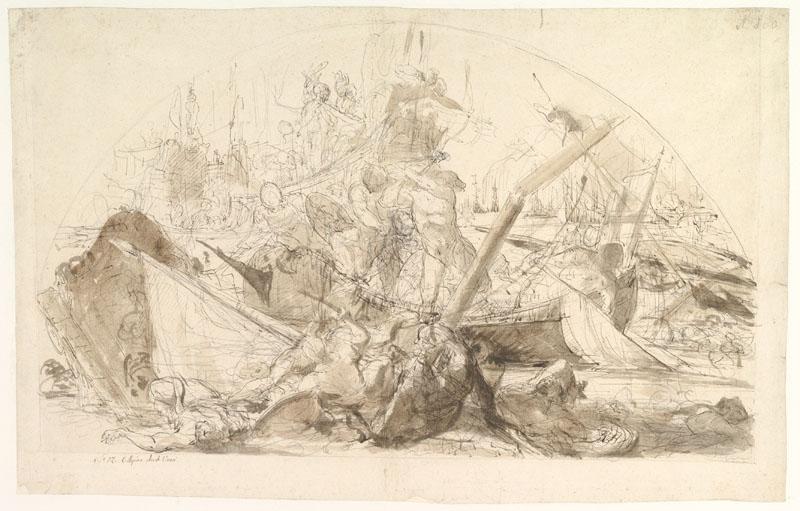 Giovanni David--The Naval Battle of Meloria