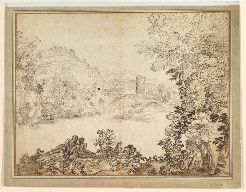 Giovanni Francesco Grimaldi--Landscape