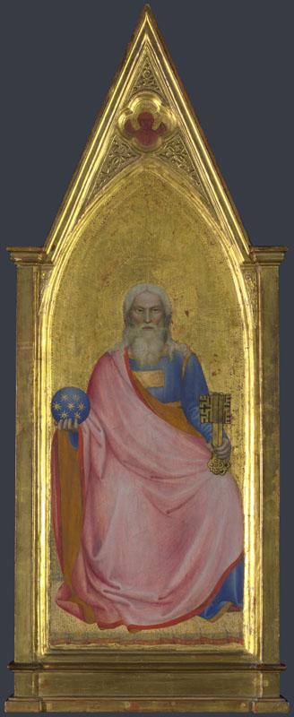 Giovanni da Milano - Christ of the Apocalypse - Central Pinnacle Panel
