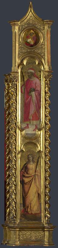 Giovanni dal Ponte - Saints Nicholas, Damian and Margaret - Right Pilaster