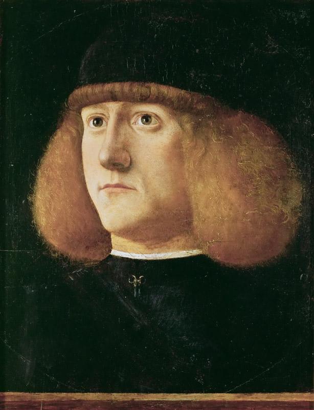 Giovanni di Niccolo Mansueti -- Portrait of a young man