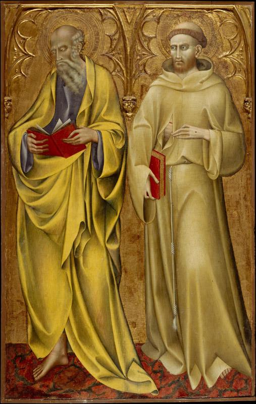 Giovanni di Paolo--Saints Matthew and Francis