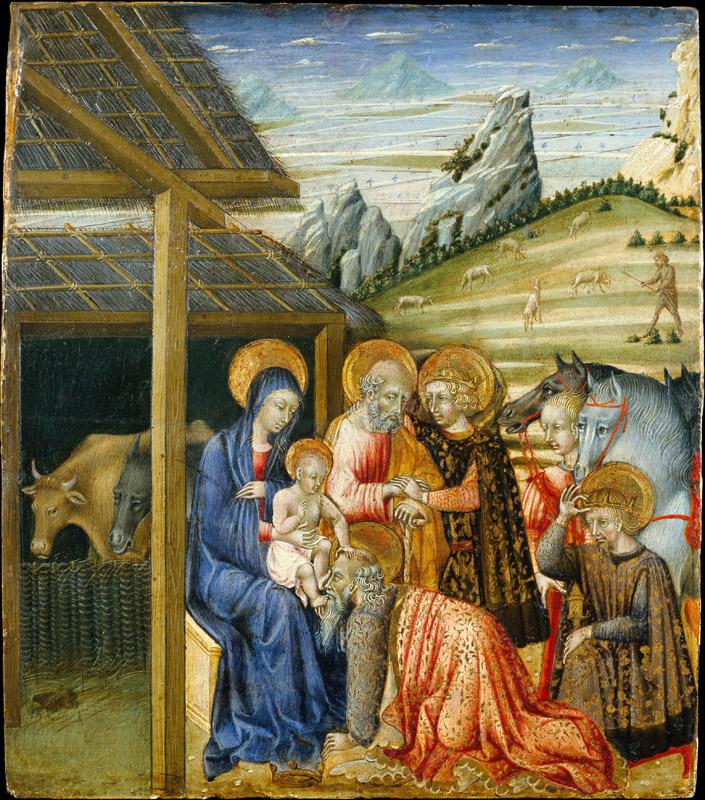 Giovanni di Paolo--The Adoration of the Magi