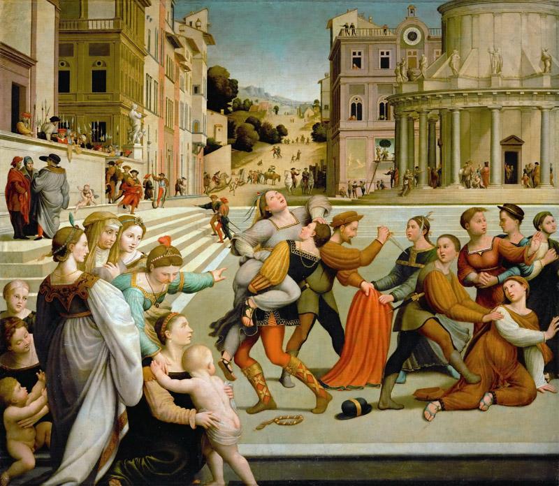 Giuliano Bugiardini (1475-1554) -- Rape of Dinah