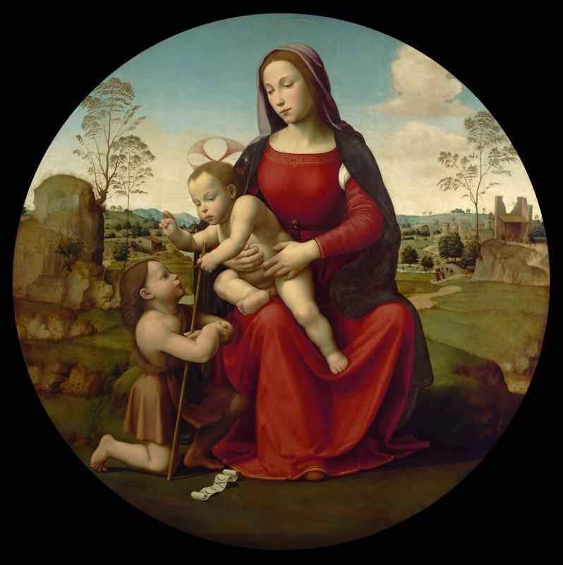 Giuliano Bugiardini - Madonna and Child with the Infant Saint John the Baptist, 1510-1512