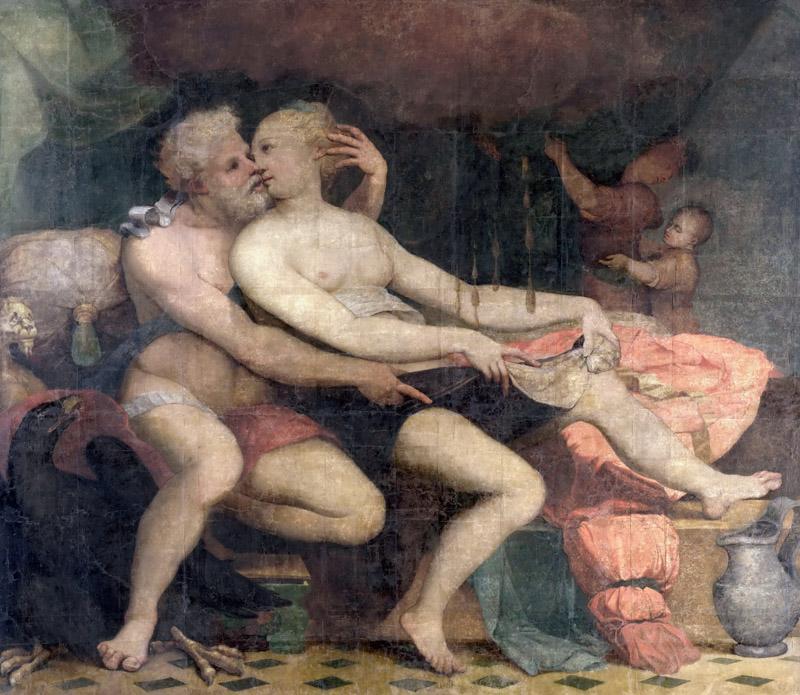Giulio Romano -- Jupiter and Danae