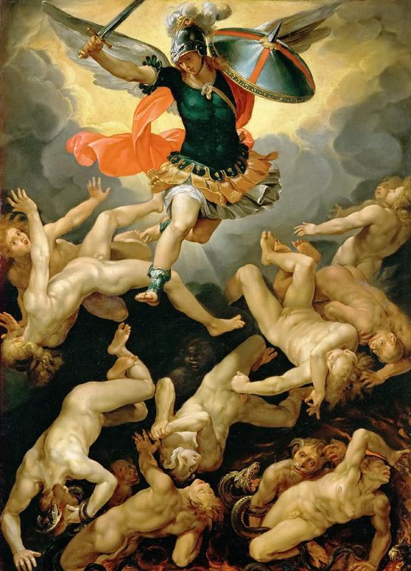 Giuseppe Cesari, called Cavalier d Arpino (1568-1640) -- Fall of the Rebel Angels