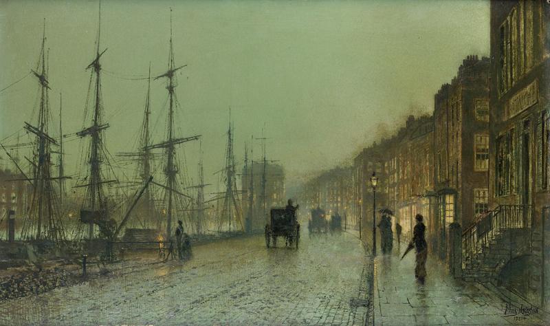 Glasgow Docks, 1881