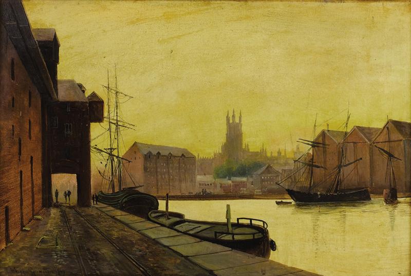 Gloucester Dock, 1890
