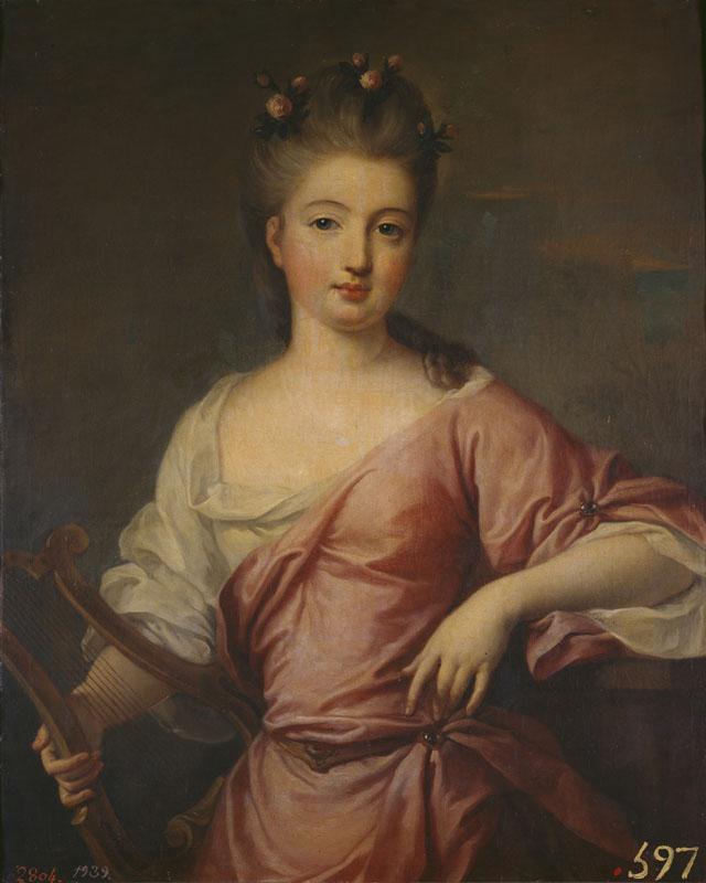 Gobert, Pierre-La primera Mademoiselle de Blois, princesa de Conti-80 cm x 66 cm