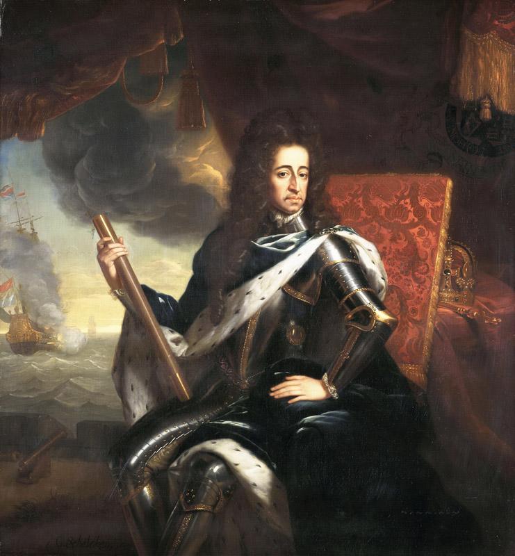 Godfried Schalcken - Portrait of Stadholder-King William III