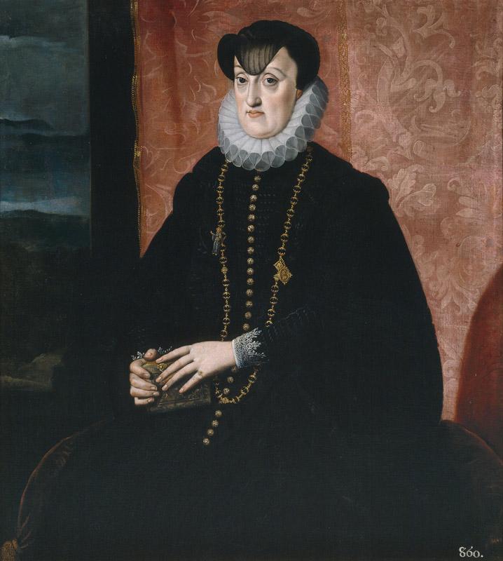 Gonzalez, Bartolome-La archiduquesa Maria de Baviera, duquesa de Stiria-118 cm x 104 cm