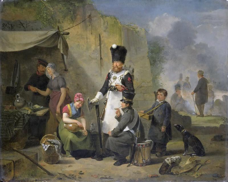 Govaerts, Anthonie Constantijn -- De marketentster, 1825-1827