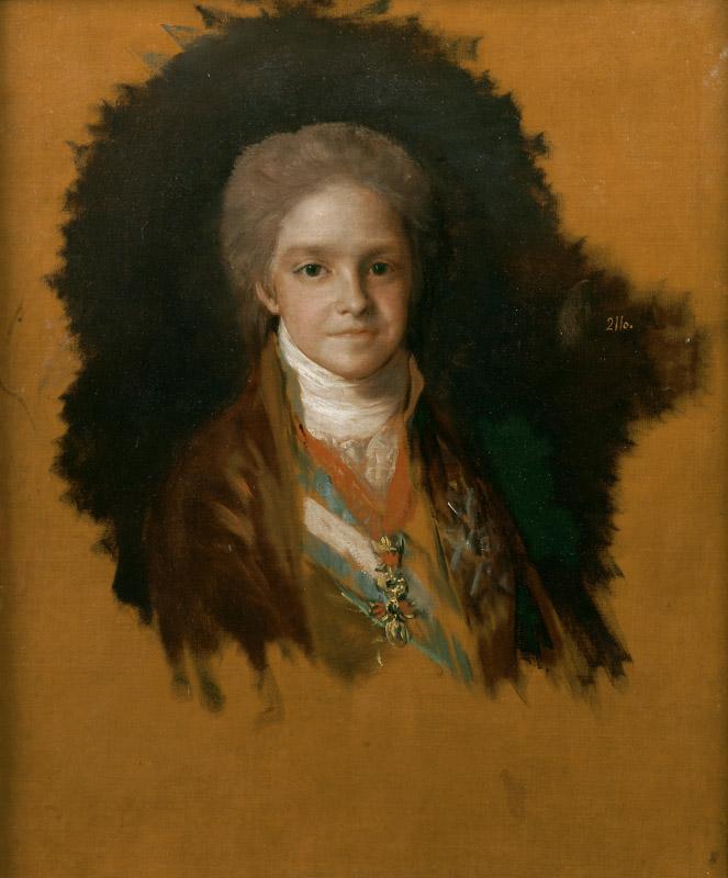 Goya y Lucientes, Francisco de-Carlos Maria Isidro de Borbon y Borbon-Parma, infante