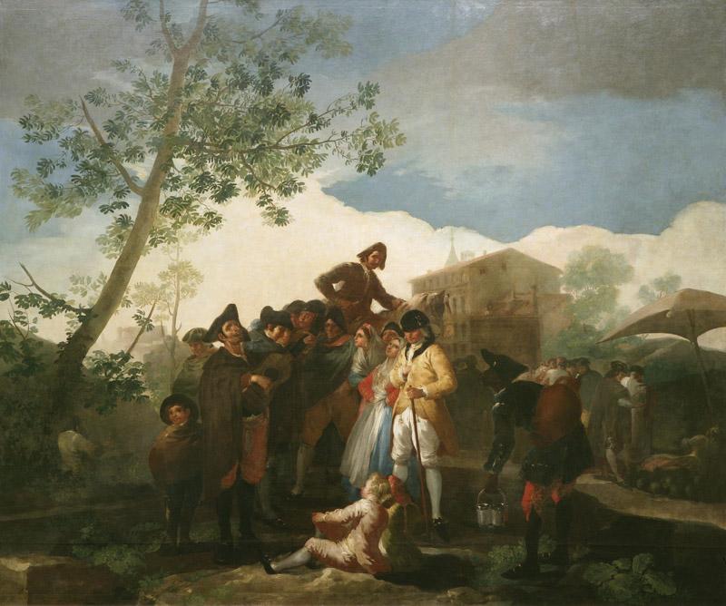 Goya y Lucientes, Francisco de-El ciego de la guitarra-260 cm x 311 cm